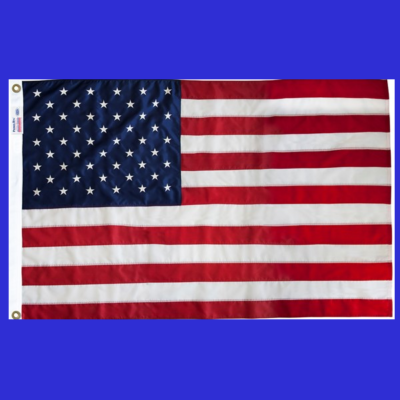 3'x5' Patriotism4Americans Embroidered All-American PermaNyle American Flag