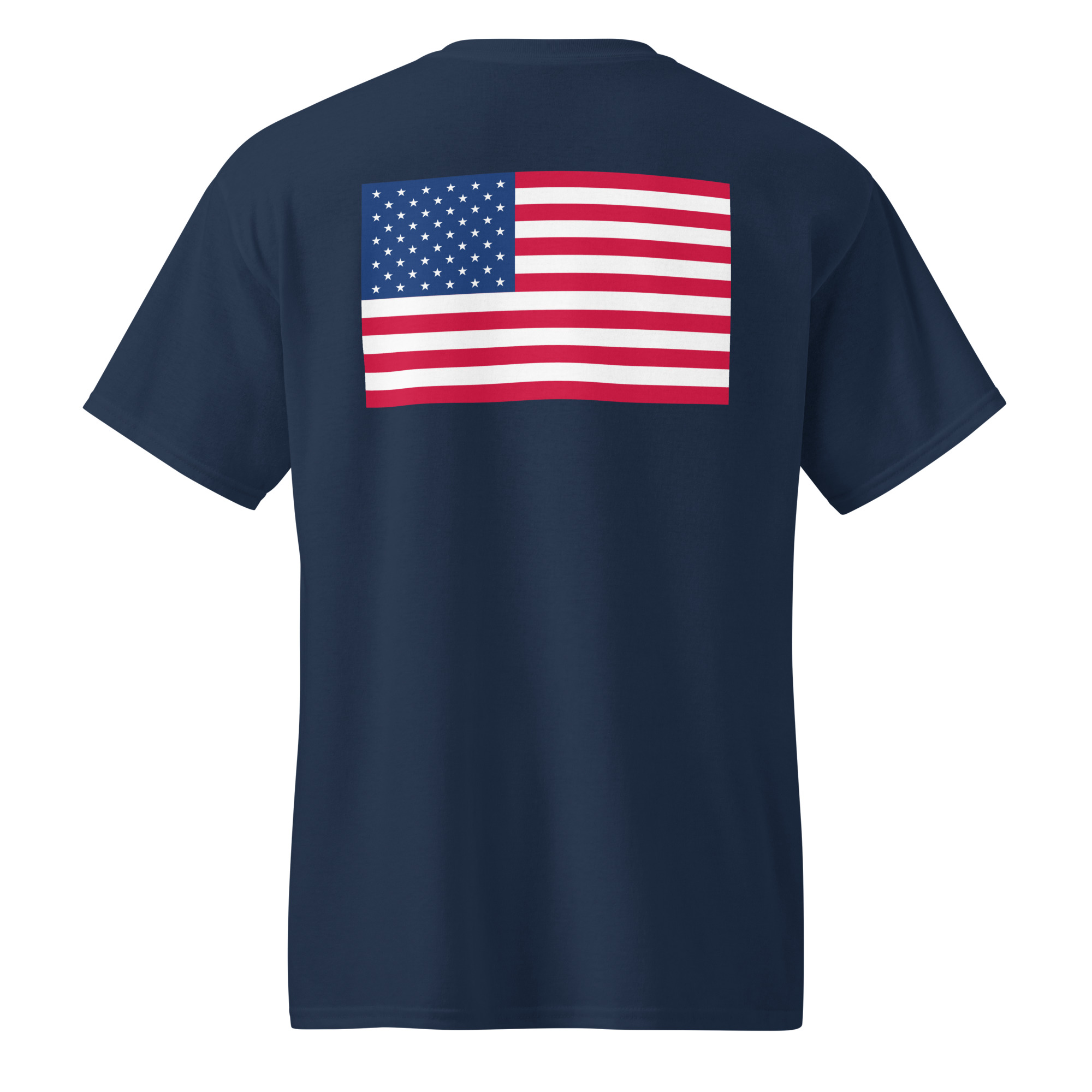 P4A's - American Flag - DryBlend® T-Shirt - Your Everyday MVP - Image 4