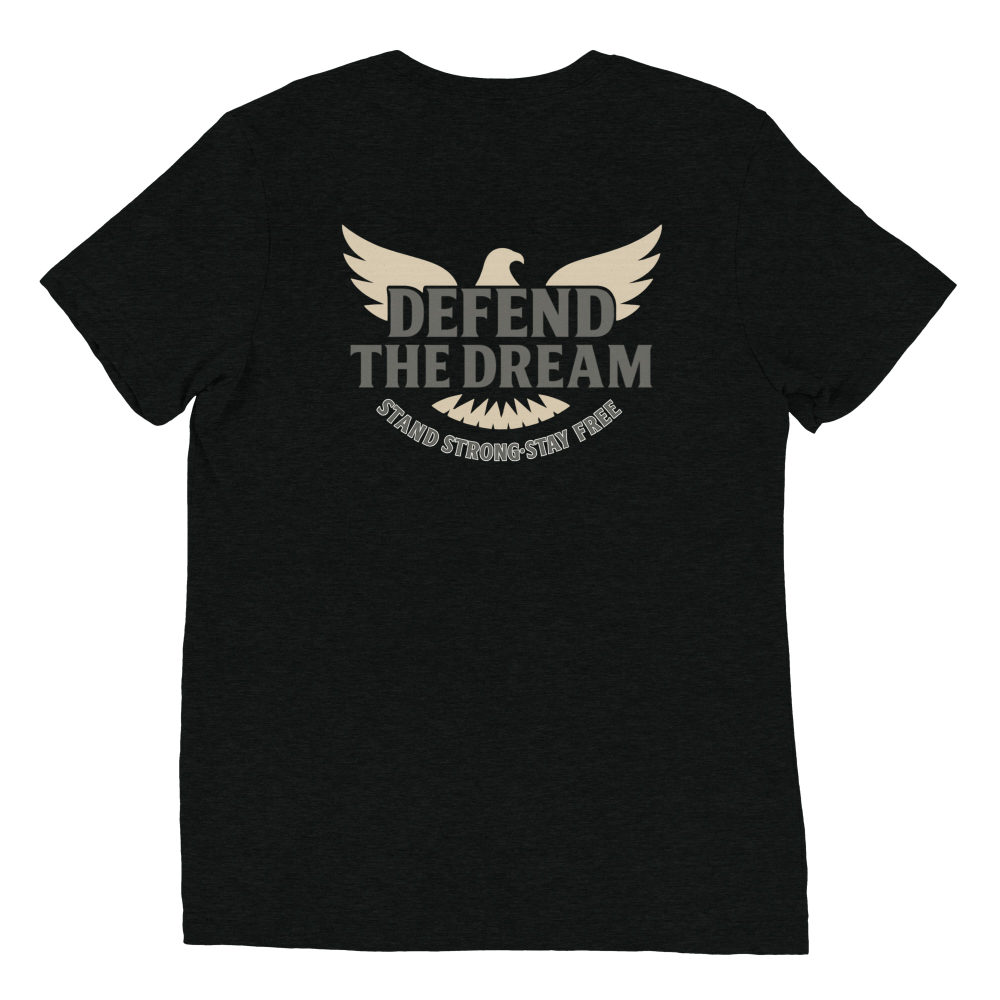 P4A's - Brave&Free - tri-blend Short sleeve t-shirt - Image 2