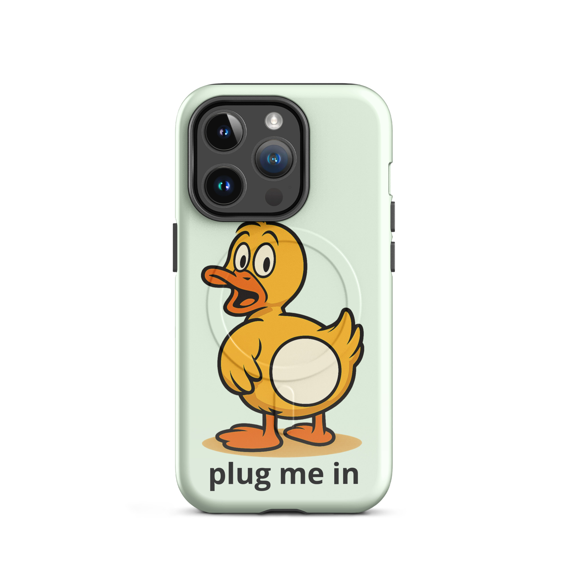 P4A - Duck MagSafe Phone Case – “Plug Me In” Funny Protective iPhone Case - Image 6