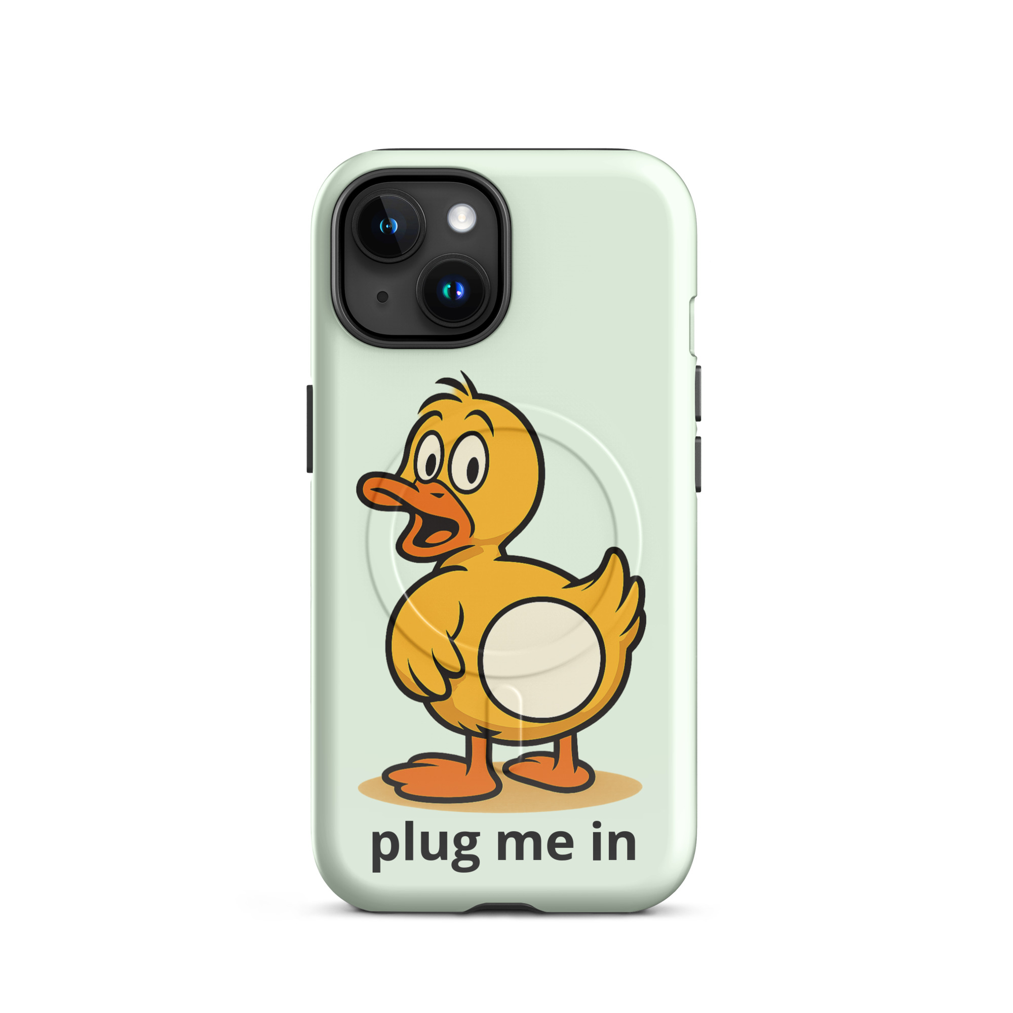 P4A - Duck MagSafe Phone Case – “Plug Me In” Funny Protective iPhone Case - Image 10