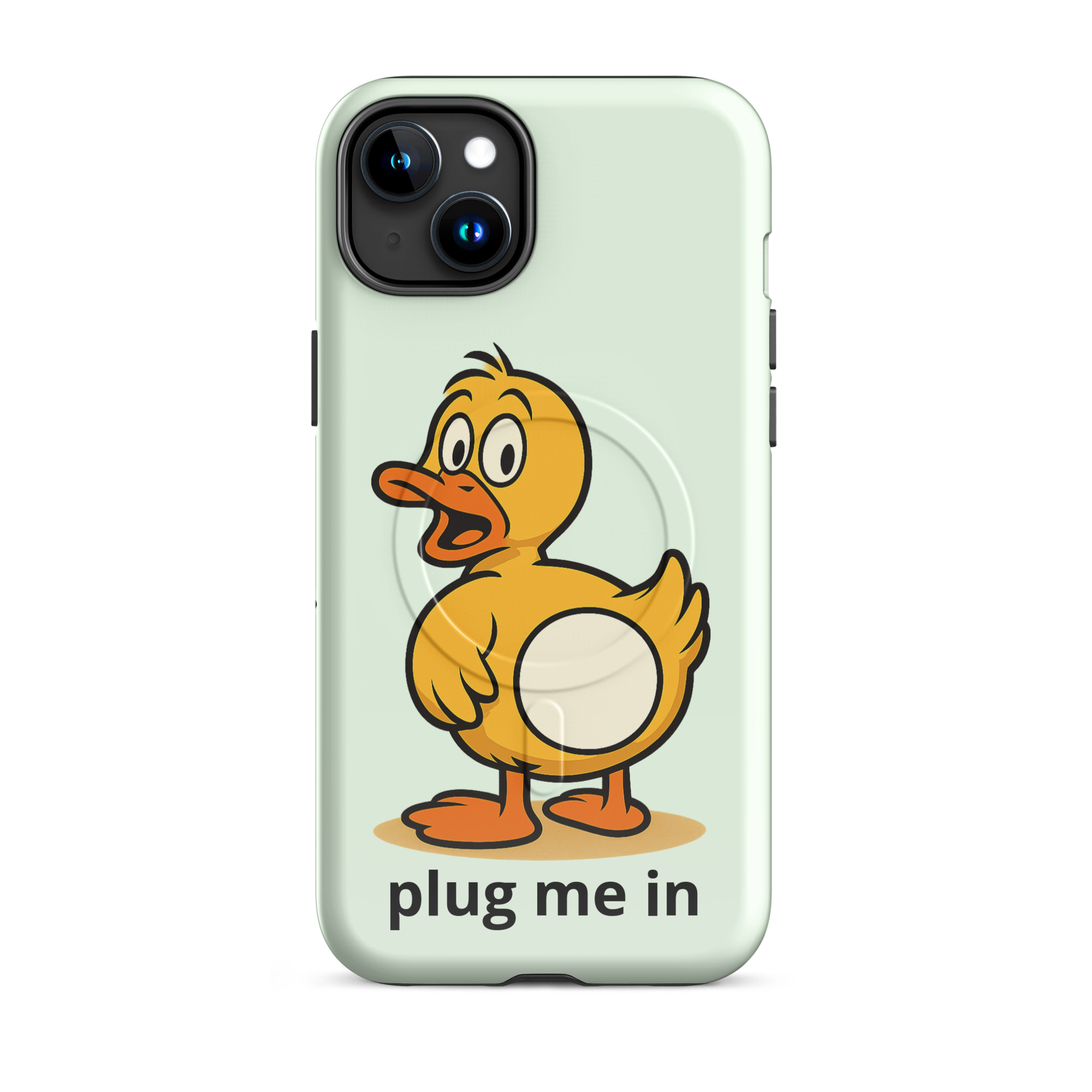 P4A - Duck MagSafe Phone Case – “Plug Me In” Funny Protective iPhone Case - Image 11