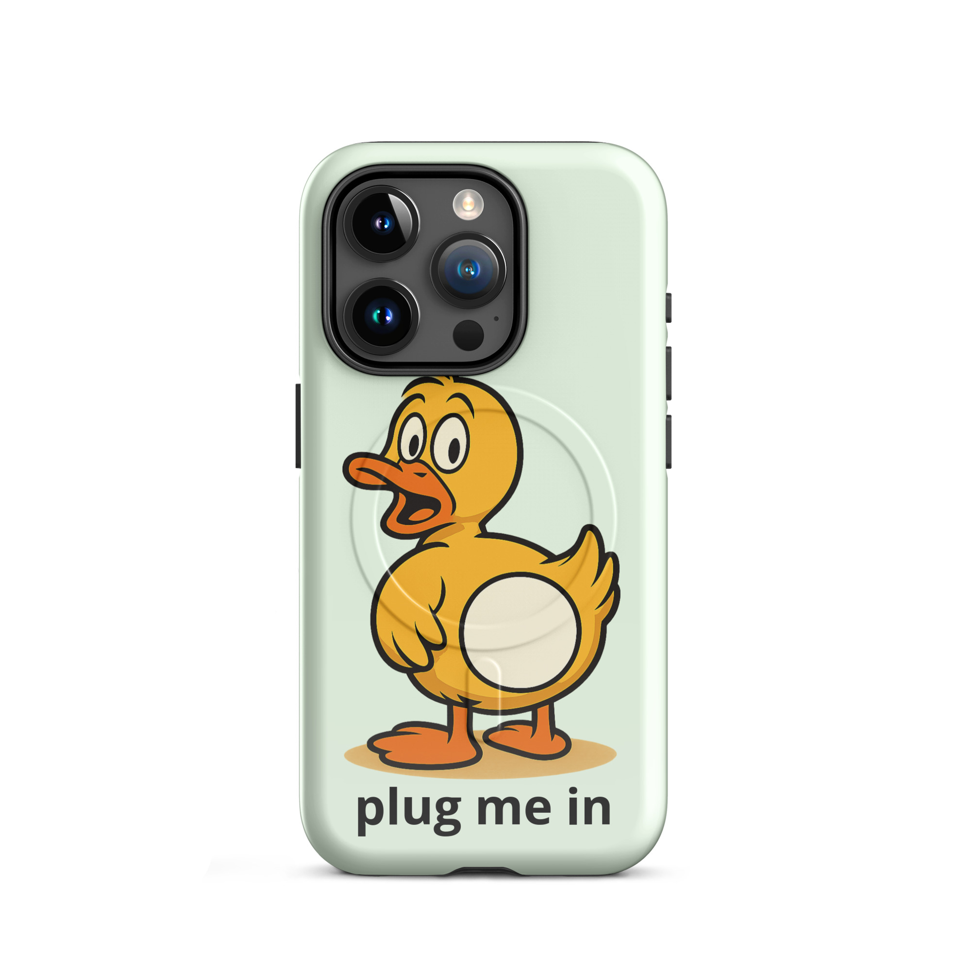 P4A - Duck MagSafe Phone Case – “Plug Me In” Funny Protective iPhone Case - Image 13