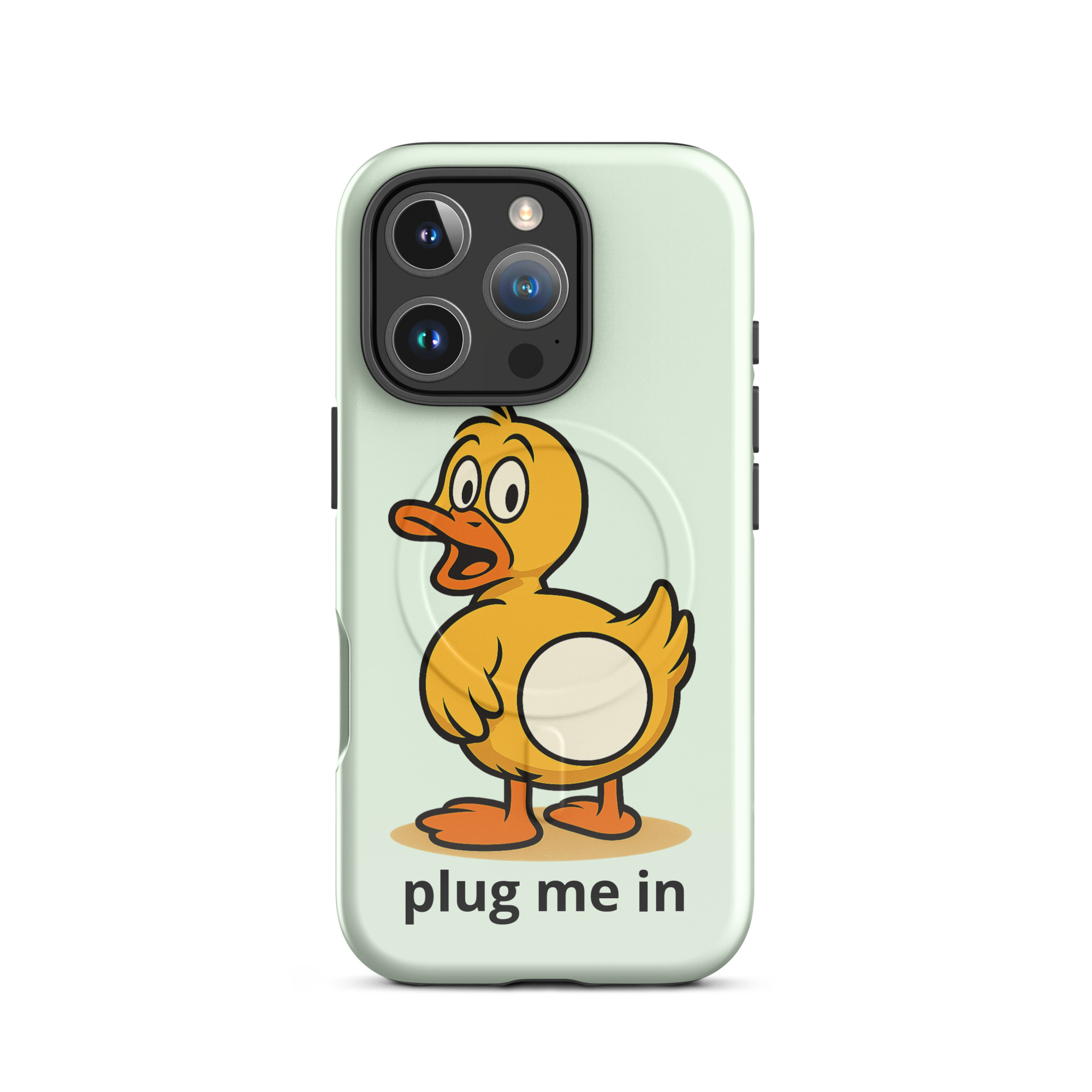 P4A - Duck MagSafe Phone Case – “Plug Me In” Funny Protective iPhone Case - Image 21