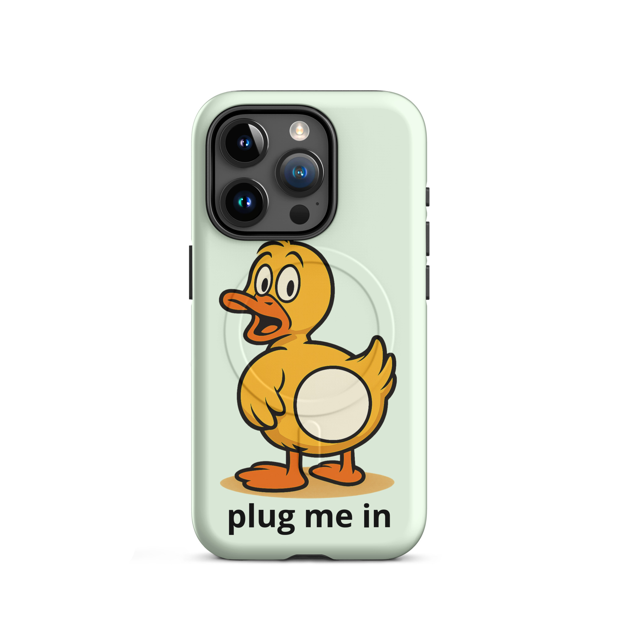 P4A - Duck MagSafe Phone Case – “Plug Me In” Funny Protective iPhone Case - Image 14