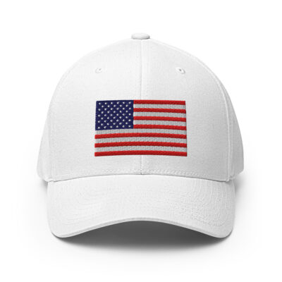 P4A - American Flag Stretch-Fit Hat