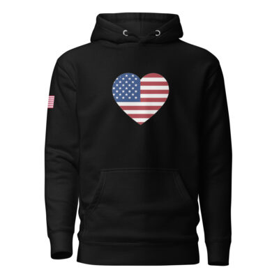 P4A - American Heart Pullover Hoodie
