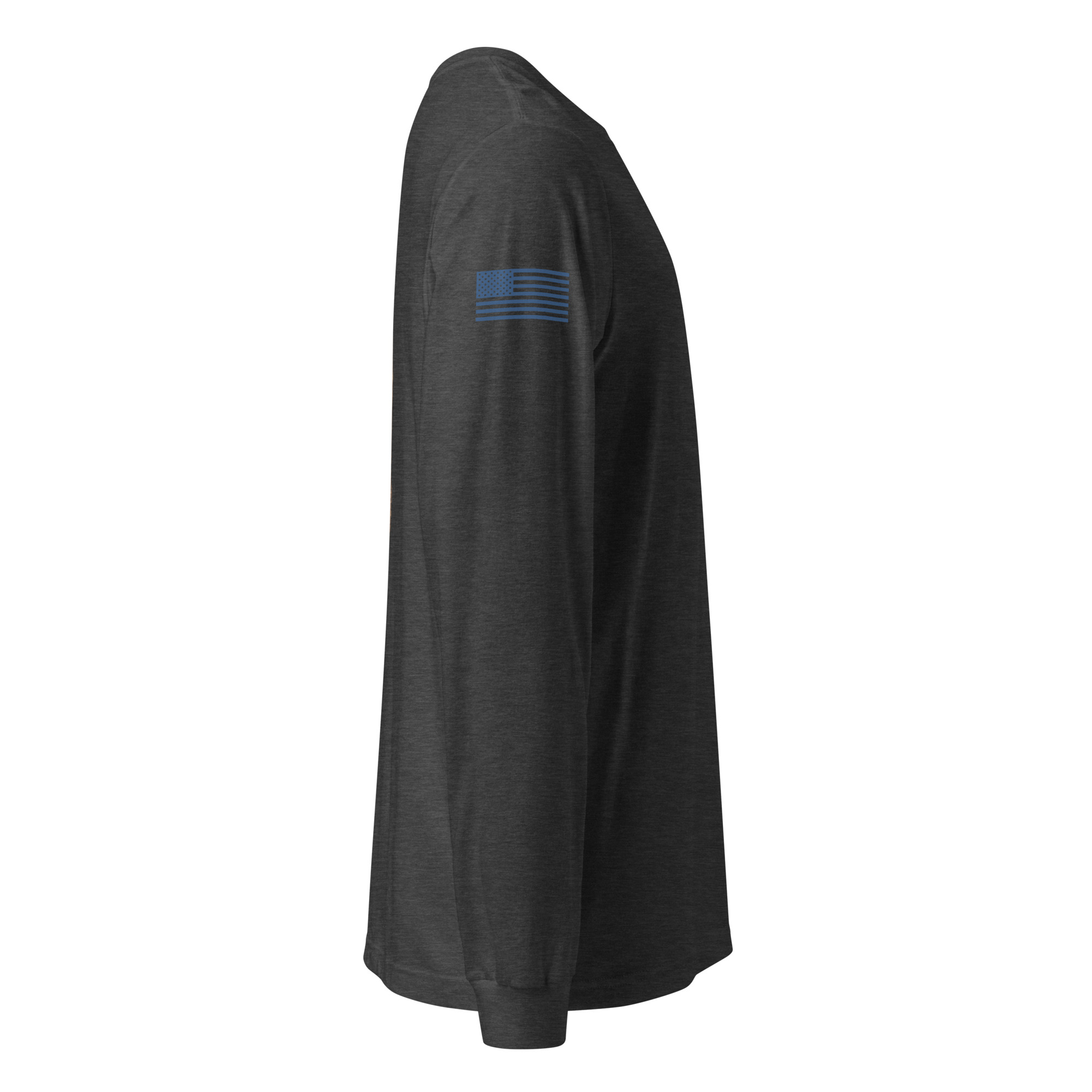 P4A - Earned. Not Given. Standing Guard Since 1776 — Premium Patriotic Long Sleeve T-Shirt - Image 14